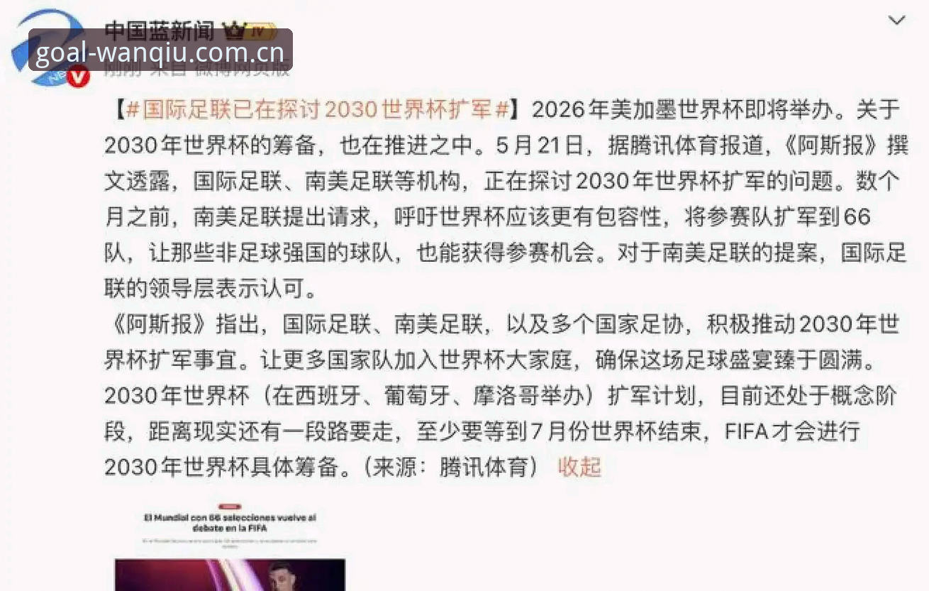玩球体育使用教程 世界杯扩军到66队,中国男足的机会真的来了吗?
